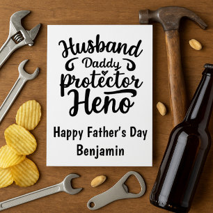 Husband. Daddy. Protector. Hero. Father's Day