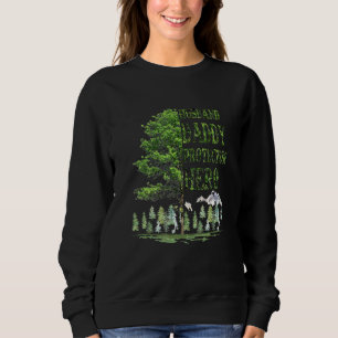 Husband Daddy Protector Hero Fathers Day Peace Tre Sweatshirt