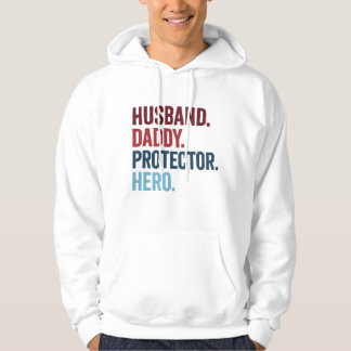 Husband Daddy Protector Hero Hoodie