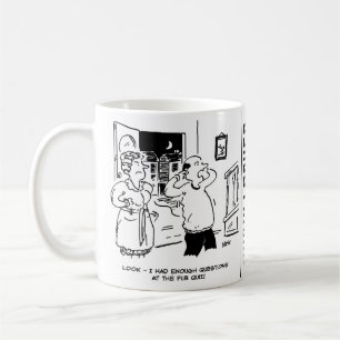 Husband Doesn't Want Questioning after Pub Quiz Coffee Mug