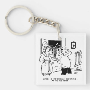 Husband Doesn't Want Questioning Key Ring