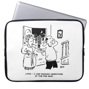 Husband Doesn't Want Questioning Laptop Sleeve