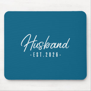 Husband Est Mr Mrs Married Artwork Mouse Pad