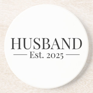 Husband Established 2025 Coaster