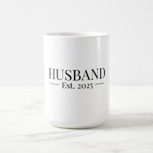 Husband Established 2025 Coffee Mug