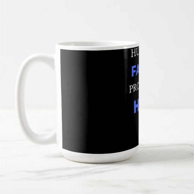 Husband Father Protector Hero Coffee Mug (Left)