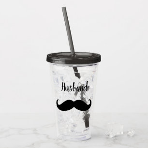 Husband glass with strew