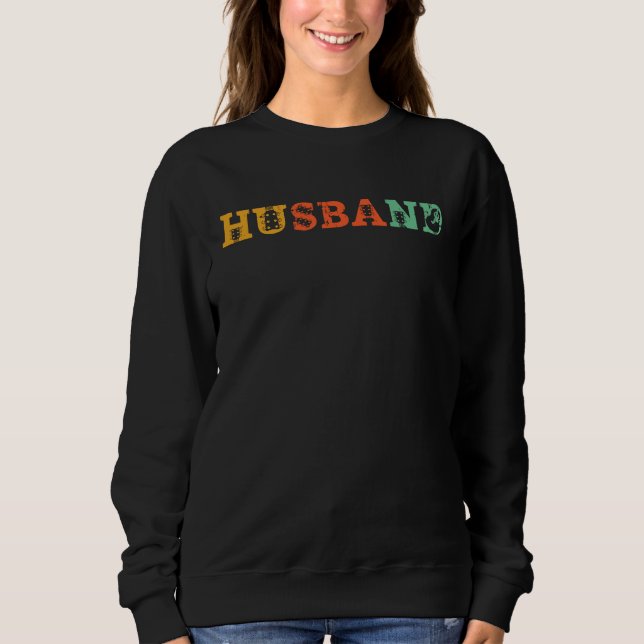 Husband Guitarist Music Matching Husband Wife Guit Sweatshirt (Front)