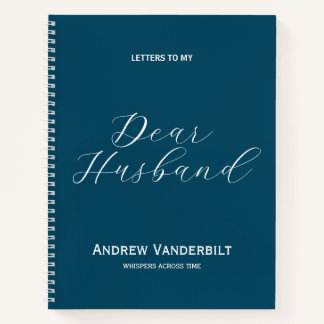 Husband in Heaven Memorial Journal