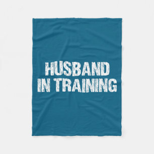 Husband In Training  Fleece Blanket