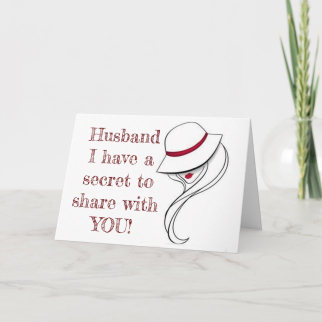 **HUSBAND** I'VE BEEN **NAUGHTY** LET ME TELL YOU CARD (Front)