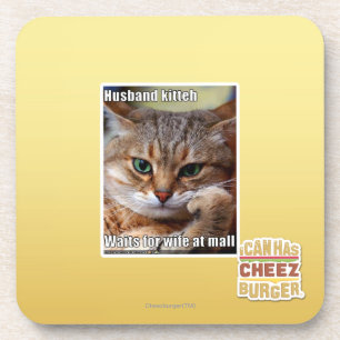 Husband Kitteh Coaster