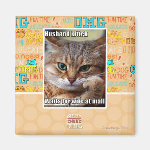 Husband Kitteh Magnet