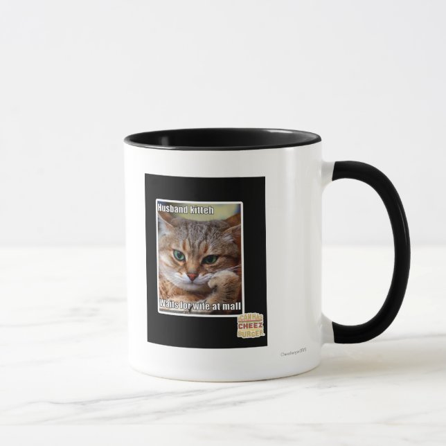 Husband Kitteh Mug (Right)