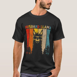 Husband Llama Lover For Mens Womens T-Shirt