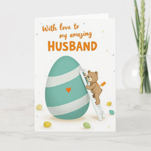 Husband Love Celebration Card