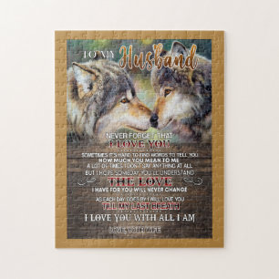 Husband Lovers   To My Husband I Loved You Jigsaw Puzzle