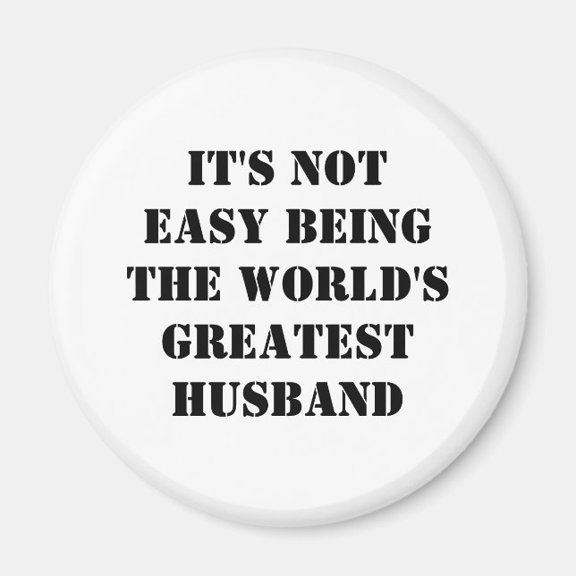 Husband Magnet (Front)