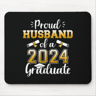 Husband Of A Cl Of 2024 Graduate Senior Graduation Mouse Pad