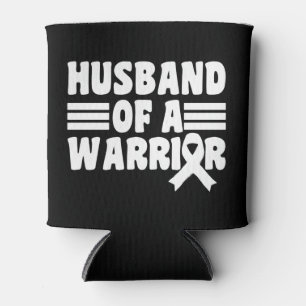 Husband Of A Warrior Breast Cancer Awareness Can Cooler