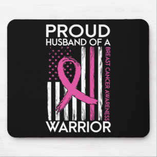 Husband Of A Warrior Breast Cancer Support Squad Mouse Pad
