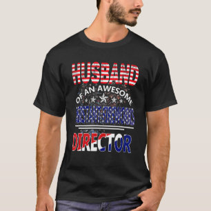Husband Of An Awesome Assistant Fireworks Director T-Shirt