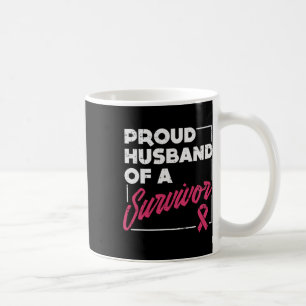 Husband Of Survivor Breast Cancer Awareness Men Gi Coffee Mug