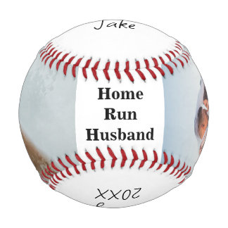 Husband Personalised Photos Baseball 