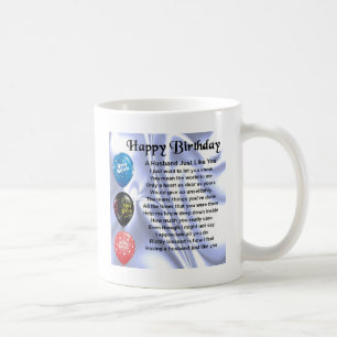 Husband Poem - Happy Birthday Coffee Mug
