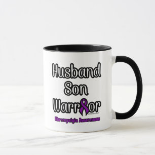 Husband Son Warrior...Fibro Mug