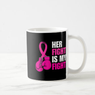 Husband Support Squads Breast Cancer Awareness Boy Coffee Mug