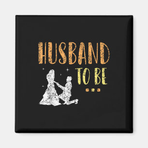 Husband To Be Bride Bachelor Groom Party Team Magnet
