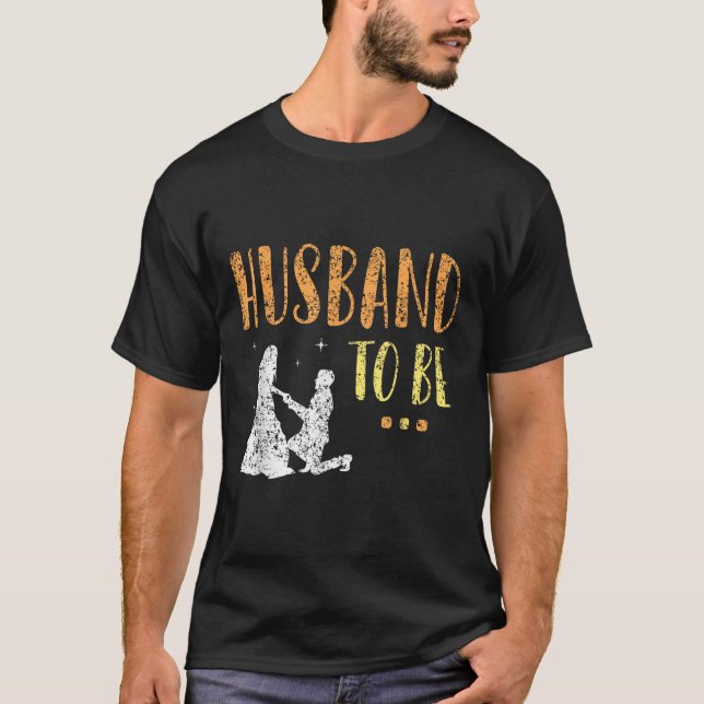 Husband To Be Bride Bachelor Groom Party Team  T-Shirt (Front)