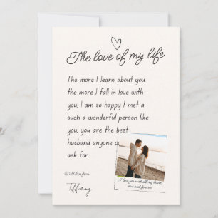 Husband valentines day cards