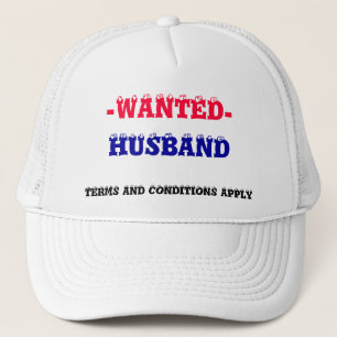 HUSBAND WANTED! TRUCKER HAT