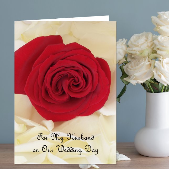 Husband Wedding Card -- For My Husband (Creator Uploaded)
