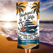 Husband + Wife Cruising Partners for Life Custom