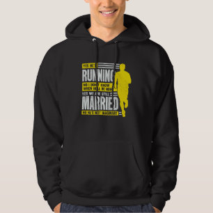 Husband Wife Marathon Running for a Runner s Wife Hoodie