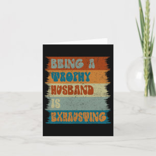 Husband Wife Marriage Humour Husband Happy Fathers Card