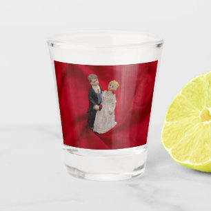 Husband & Wife (Wedding Day) (Wedded Bliss) Shot G Glass