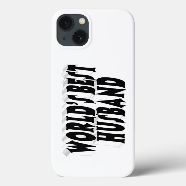Husband with black text  Case-Mate iPhone case (Back)