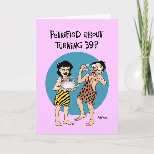 Husband's 39th Birthday Card (Front)