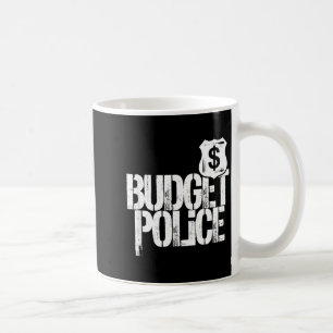 Husbands Budget Police Wife Shopping Spending Coffee Mug
