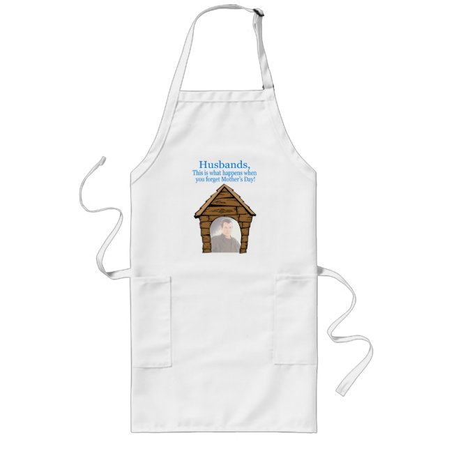 Husbands In The Dog House Apron (Front)