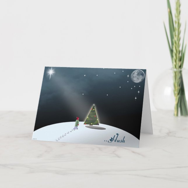 Hush Holiday Card (Front)