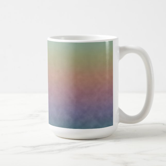 Hushed Pastel Field Coffee Mug (Right)