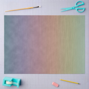 Hushed Pastel Field Tissue Paper