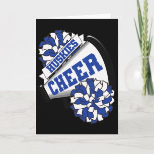 Huskies Cheer Ck To School Cheerleading Spirit B Card