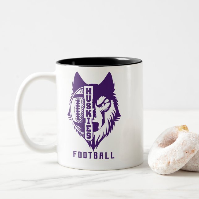 Huskies Coffee Mug (With Donut)