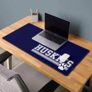 Huskies Desk Mat
